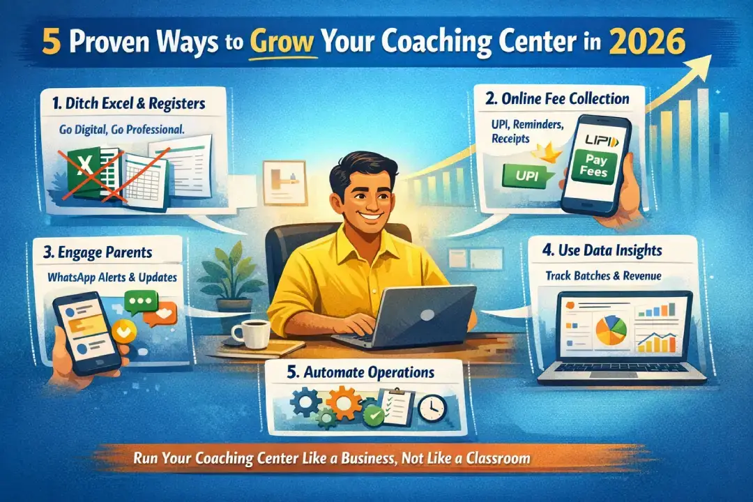 5 Ways to Grow Your Coaching Center in 2026